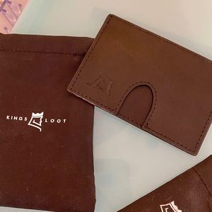Kings Loot Compact Minimalist Wallet with money clip for Men RFID Blocking